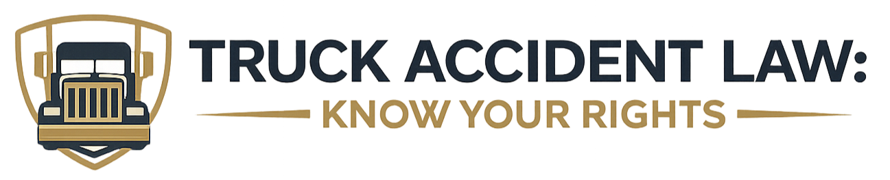 Truck Accident Law: Know Your Rights.